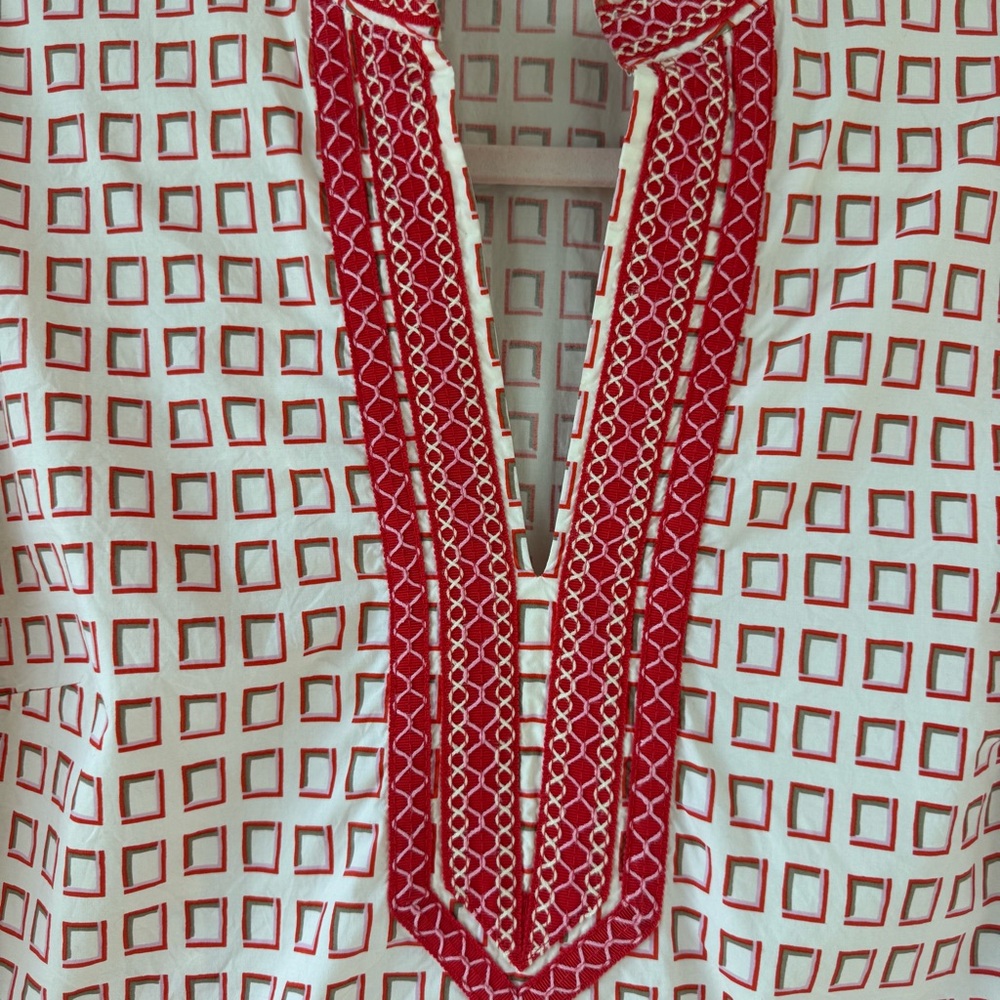 Tory Burch embroidered tunic dress size 10 - Picture 4 of 14